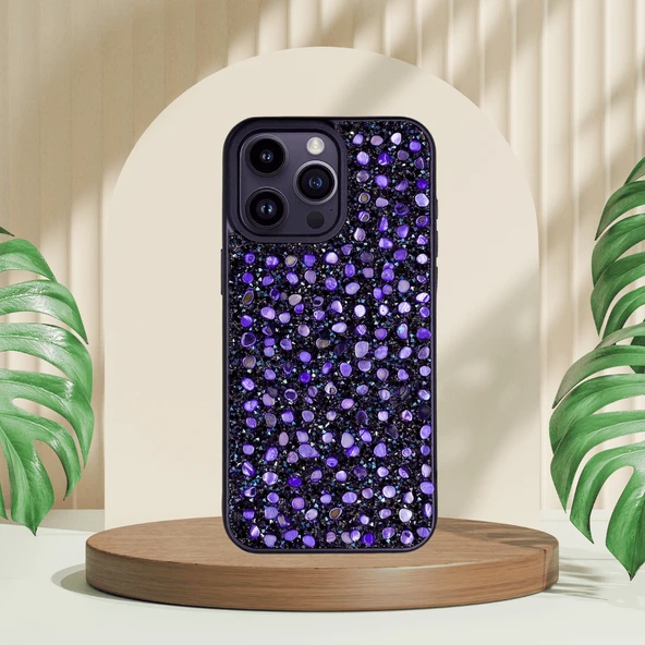 İPHONE 15 PRO MAX MERCAN CASE DERİN MOR