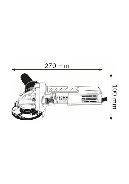 Bosch Professional GWS 750 S Avuç Taşlama Makinesi - 2