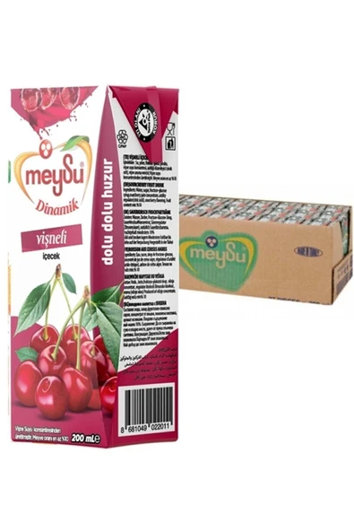 Meysu Dinamik Vişne 200 ml 27 Adet