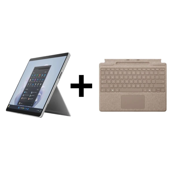 Microsoft Surface Pro 9 QIA-00001 Set – Intel i5-1245U - 13’’ QHD+ Dokunmatik - 16 GB Ram - 256 GB SSD - Win 11 Pro - 1 Yıl Garanti + Klavye
