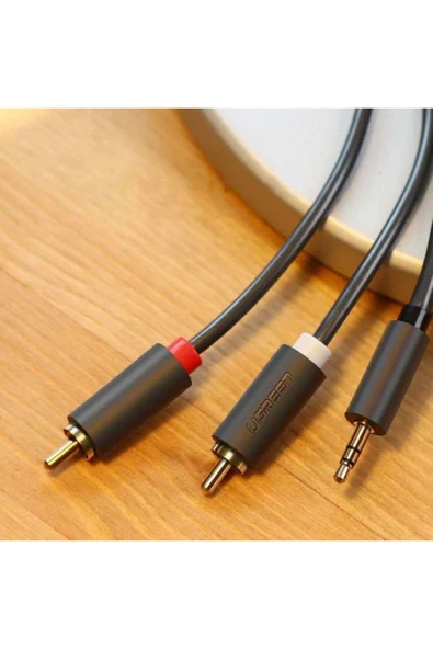 3.5mm Aux 2 Rca Ses Kablosu 3 Metre - 5
