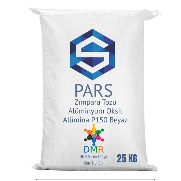 Zımpara Tozu Alüminyum Oksit Alümina P150 Beyaz 25 Kg