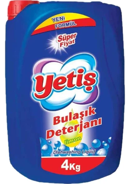 Yetiş Sıvı Bulaşık Deterjanı 4 kg Limon