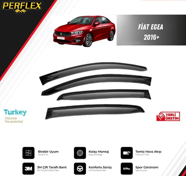 CAM RÜZGARLIĞI V2 DÜZ FIAT EGEA 2016+
