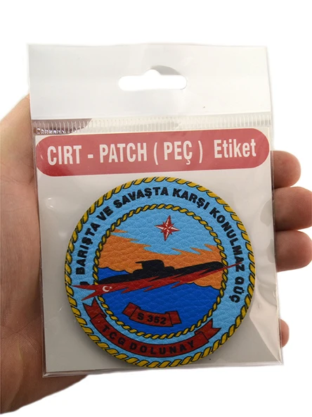 TCG Dolunay - Cırt - Patch - Peç - Arma - 8 cm - 6