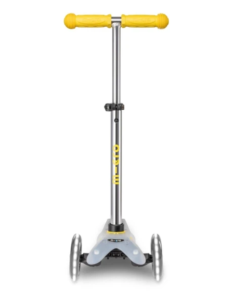 Mini Micro DELUXE FLUX LED NEON YELLOW Scooter MCR.MMD205 - 3