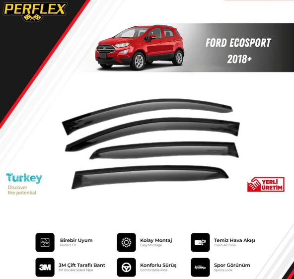 CAM RÜZGARLIĞI V2 DÜZ FORD ECOSPORT 2018+