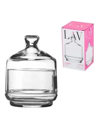 Lav BERRY52 Cam Şekerlik Beryy Kapaklı 260 Cc - 2
