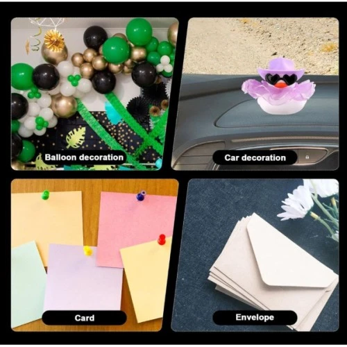 Çift Taraflı Yuvarlak Montaj Macunu 42 Adet - Resim 3