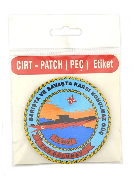 TCG Dolunay - Cırt - Patch - Peç - Arma - 8 cm - 7