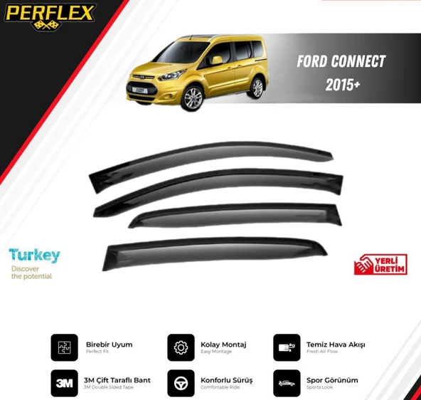 CAM RÜZGARLIĞI V2 DÜZ FORD CONNECT 2015+