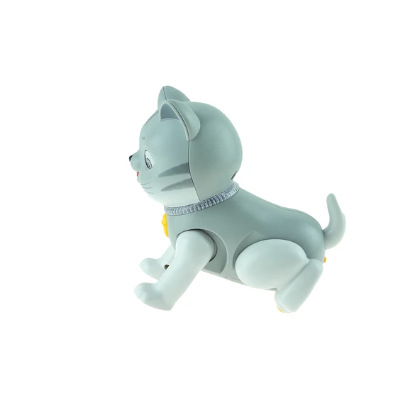 Oyuncak Kedi Işıklı Sesli Hareketli Sevimli Kedi 20 Cm - 4