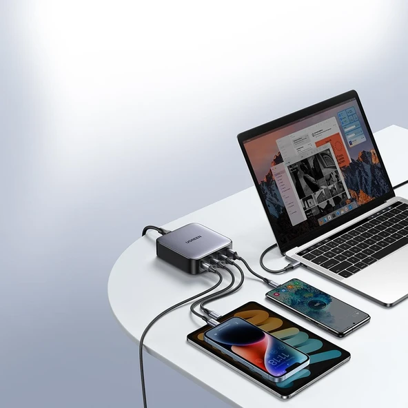 Ugreen Nexode 100 W Hızlı Şarj Adaptörü - 3