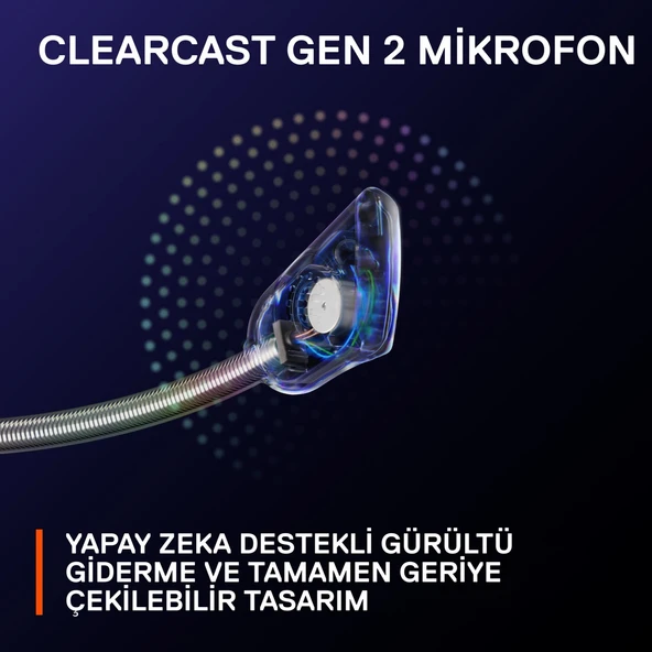 Steelseries Arctis Nova 7 Kablosuz Bluetooth Oyuncu Kulaklığı - 8