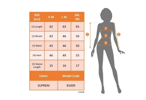 Kadın Kısa Kollu Mavi Sarı Kelebek Baskı Süprem Bluz - Resim 4