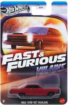 Hot Wheels Fast & furious Villains 1966 Ford 427 Fairlane JBY36 ürün görseli