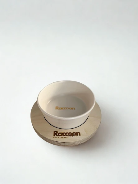 Raccoon Zeus 13 Cm Tek Tablalı Beyaz