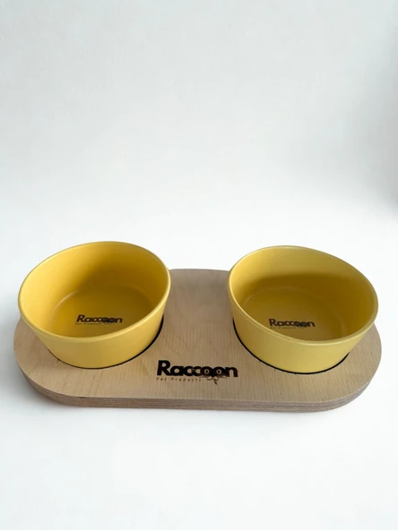 Raccoon Zeus 13 Cm Çift Tablalı Hardal