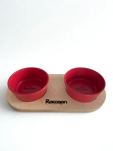 Raccoon Zeus 13 Cm Çift Tablalı Kırmızı