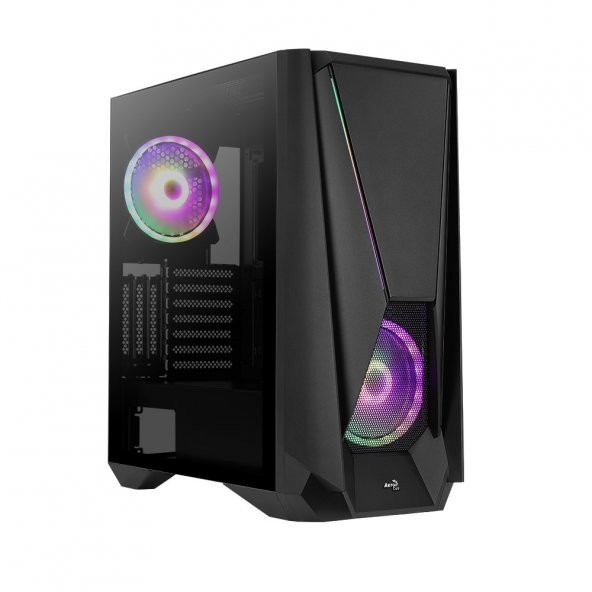 Aerocool AE-VSR Visor ARGB Fan ATX Gaming Kasa - 4