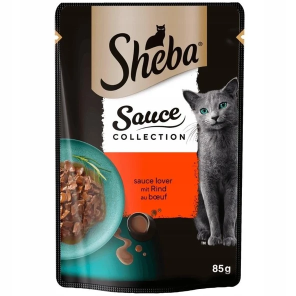 Sheba Pouch Sığır Etli Kedi Maması 85 g