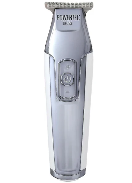 Powertec TR-758 Profesyonel Sakal Ense Tıraş Makinesi (0.1mm - Sıfıra En Yakın)