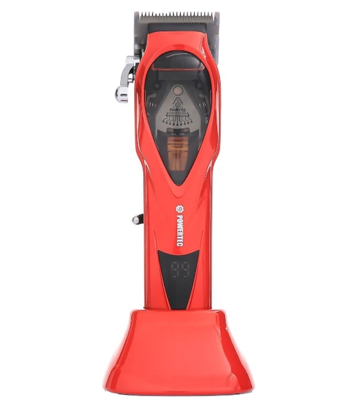 Powertec TR-3900 Profesyonel Usb Şarjlı Saç Sakal Tıraş Makinesi Yüksek Devir 10.000 RPM