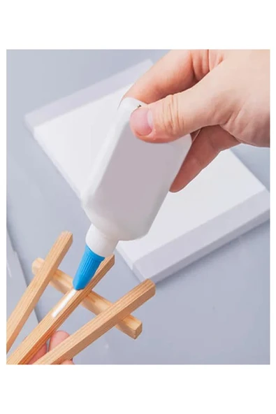 Beyaz Tutkal 60 ml 4 Adet Bubu Beyaz Mobilya Tutkalı 75 gr Ahşap Tutkalı Su Bazlı Çok Amaçlı Beyaz Tutkal - 3