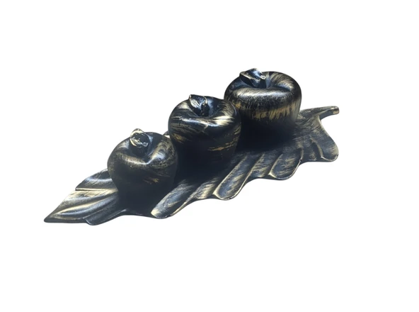 SARI RENK 3lü elma  biblosu - Resim 3