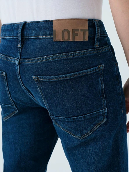 Loft Lukas Blue Nıght Wash Erkek Jean Pantolon LF2037014 - 6