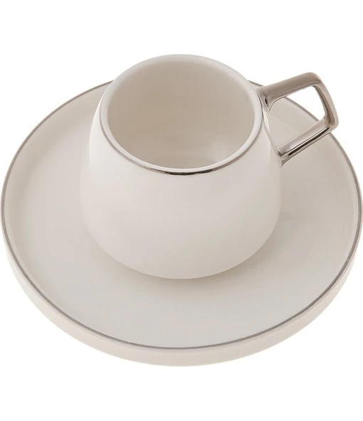 Saturn Platin 6 Kişilik Kahve Fincanı Takımı 100 ml - 5
