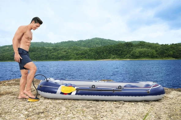 23cm Körüklü Ayak Pompası Şişme Yatak Bot Pompası - 2