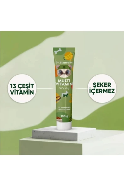 Hs Tarım Dr. Blanco PS Cat&Dog Multi Vitamin Malt Pasta - 3