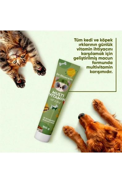 Hs Tarım Dr. Blanco PS Cat&Dog Multi Vitamin Malt Pasta - 2