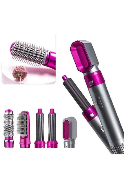 5'ın 1 Hot Aır Styler Pro Hava Üflemeli Saç Şekillendirici - Resim 3