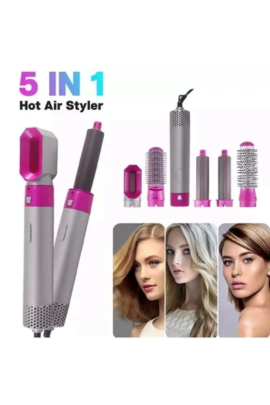 5'ın 1 Hot Aır Styler Pro Hava Üflemeli Saç Şekillendirici