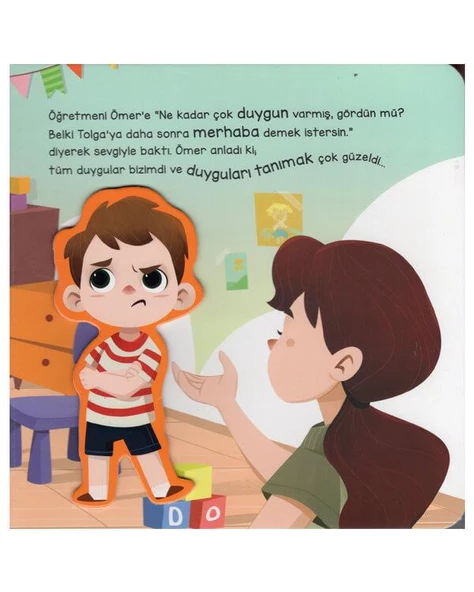 Cırt Cırtlı Hikaye Serisi Merhaba Duygularım - Resim 3