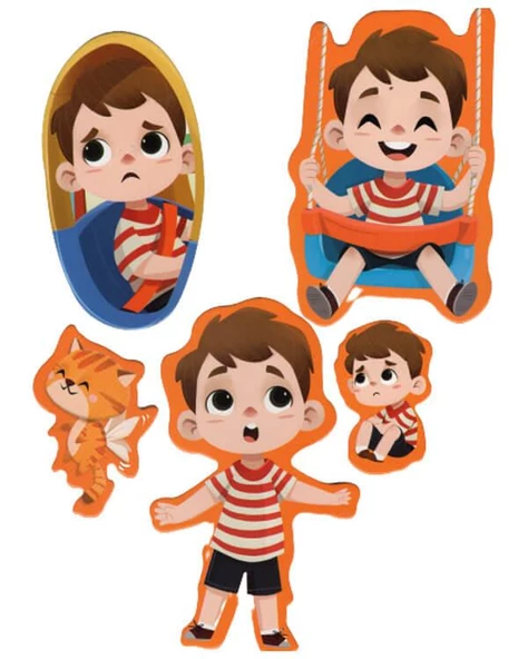 Cırt Cırtlı Hikaye Serisi Merhaba Duygularım - Resim 2