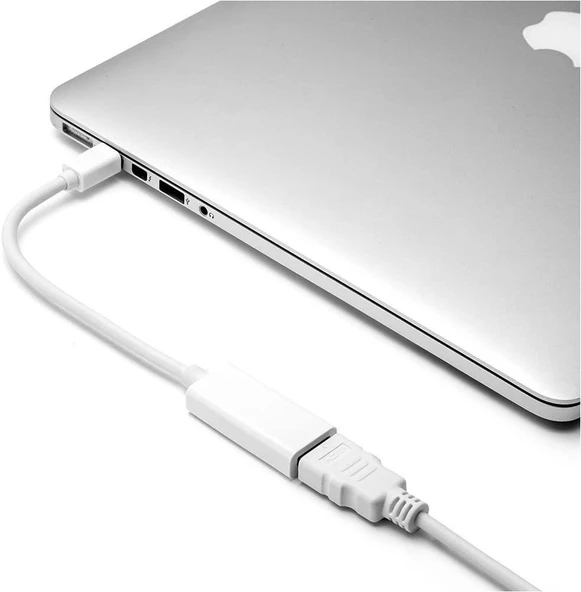 Ancheyn Mini Displayport To HDMI Çevirici Dönüştürücü Adaptör Kablo 4511 - 6