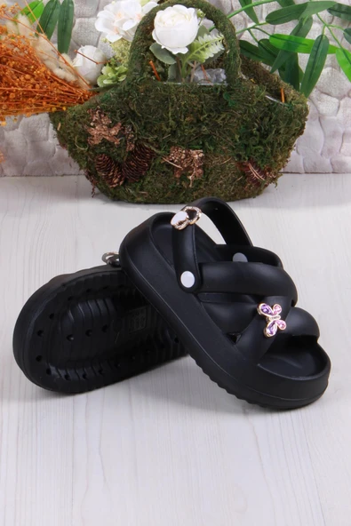 Fort Clx 6980 Plaj Deniz Havuz Terliği Hafif Rahat Esnek Kız Çocuk Terlik - Resim 4