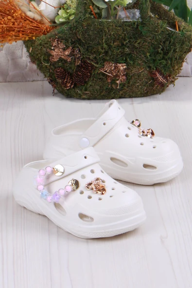 Fort Clx 6990 Plaj Deniz Havuz Terliği Hafif Rahat Esnek Kız Çocuk Terlik - Resim 11