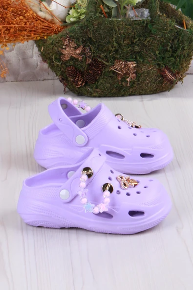 Fort Clx 6990 Plaj Deniz Havuz Terliği Hafif Rahat Esnek Kız Çocuk Terlik - Resim 7