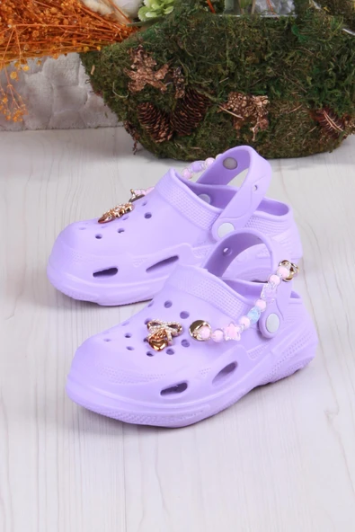 Fort Clx 6990 Plaj Deniz Havuz Terliği Hafif Rahat Esnek Kız Çocuk Terlik - Resim 8