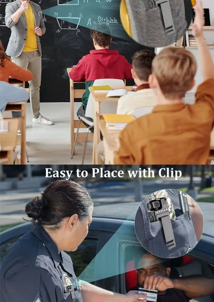 1.3 inç Ekran 1080 P Spor HD Wifi Özellikli Mini Kamera Taşınabilir Dijital Video Kaydedici - 4