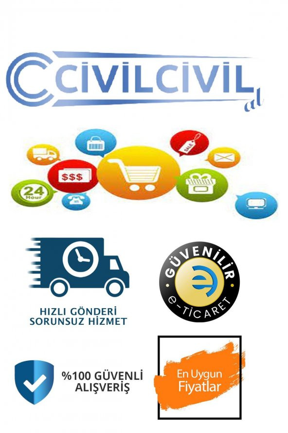 50 Mm * 15 M Kaydırmaz Bant Starline Sarı-Siyah X 5 Adet - 7