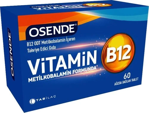 Osende Vitamin B12 60 Tablet ürün görseli