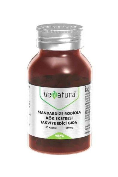 Venatura Standardize Rodiola Kök Ekstresi 60 Kapsül