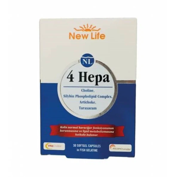 NewLife 4 Hepa 30 Kapsül ürün görseli