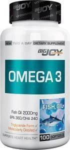 BigJoy Vitamins Omega 3 2000 mg 100 Yumuşak Kapsül ürün görseli