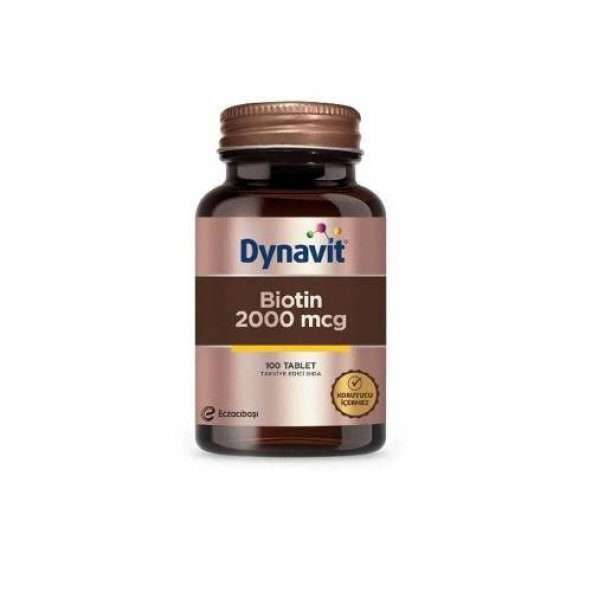 Dynavit Biotin 2000 Mcg 100 Tablet ürün görseli